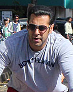 Salman Khan at Rouble Nagi Art Camp