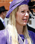 Dress code attendants stand on duty at the entrance on the first day of the Royal Ascot, southwest of London