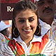 Aarti Chhabria at SC Mumbai Marathon-2012