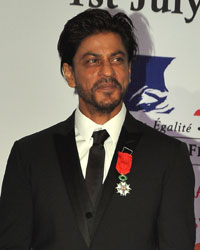 Shah Rukh Khan at SRK Conferred with Chevalier de la Legion dHonneur