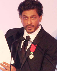 Shah Rukh Khan at SRK Conferred with Chevalier de la Legion dHonneur