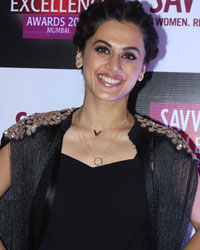 Taapsee Pannu at Saavy Awards 2017