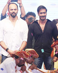 Rohit Shetty and Ajay Devgn