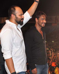 Rohit Shetty and Ajay Devgn