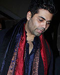 Karan Johar at Saif-Kareena Sangeet Ceremony