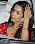 Malaika Arora at Salmans Ganpati Celebrations