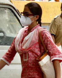 Sara Ali Khan at NCB Office for Drug Probe