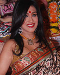 Rituparna Sengupta at Sarbojanik Durga Puja