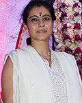 Kajol at Sarbojanin Durga Puja