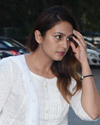 Huma Qureshi at Satya Bhardwaj Prayer Meet