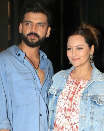 Zaheer Iqbal and Sonakshi Sinha