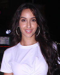 Nora Fatehi at Screening of Dil Juunglee