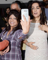 Juhi Chawla at Screening of Film Chalk N Duster