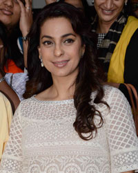 Juhi Chawla at Screening of Film Chalk N Duster