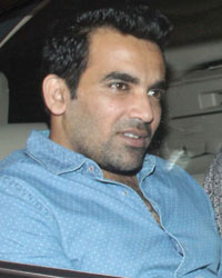 Zaheer Khan at Screening of Film NH10