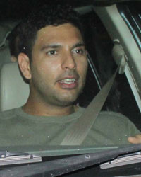 Yuvraj Singh at Screening of Film NH10