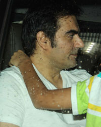 Arbaaz Khan at Screening of Kick at YRF Studios