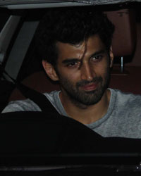 Aditya Roy Kapoor at Screening of Kick at YRF Studios