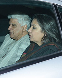 Javed Akhtar and Shabana Azmi Javed Akhtar and Shabana Azmi