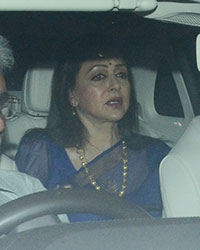 Hema Malini at Screening of Padmaavat at YRF Studios