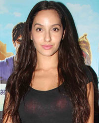 Nora Fatehi at Screening of Film Running Shaadi