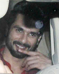 Shahid Kapoor at Shahid and Mira Sangeet Ceremony