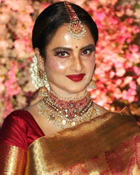 Rekha at Shaina and Gautam Wedding Reception