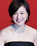 Japanese actress Ryoko Hirosue arrives at the 15th Shanghai International Film Festival