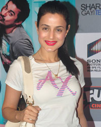 Amisha Patel at Sharafat Gayi Tel Lene Screening