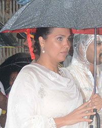 Lara Dutta at Shashi Kapoor Funeral