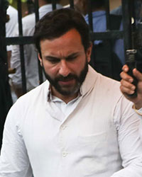 Saif Ali Khan at Shashi Kapoor Funeral