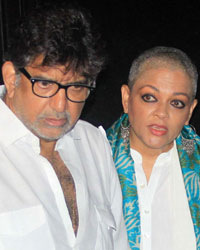 Baba and Tanvi Azmi