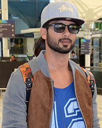 Shahid Kapoor at Shraddha and Shahid Snapped at Airprt