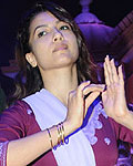 Gauhar Khan at Shree Sankalp Prathisthan Dahi Handi Rehearsal