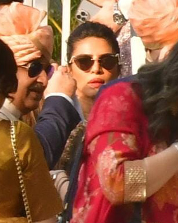 Priyanka Chopra at Siddharth Chopra Wedding