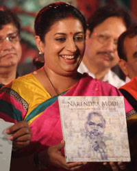 Smriti Unveils Coffee Table Book on Narendra Modi