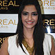 Sonam Kapoor at the launch of L'Oreal's Spring Summer 2010 look Golden Girl