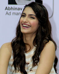 Sonam Kapoor at Sonam Promotes Khoobsurat at NBT Seminar