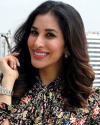 Sophie Choudry at Sophie Choudry Promotes Sajan Main Nachungi Album