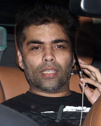 Karan Johar at Special Screening of Baahubali