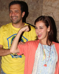 Atul Kasbekar and Dia Mirza