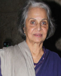 Waheeda Rehman at Special Screening of Dangal Salmans Family