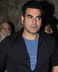 Arbaaz Khan at Special Screening of Dangal Salmans Family