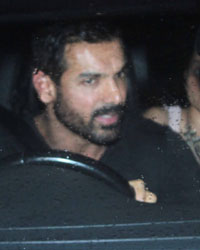 John Abraham at Special Screening of Dishoom