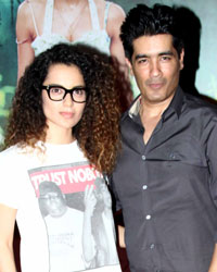 Kangana Ranaut and Manish Malhotra Kangana Ranaut and Manish Malhotra