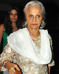 Waheeda Rehman at Special Screening of Humshakals