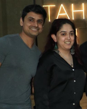 Nupur Shikhare, Ira Khan, Rajkumar Santoshi and Aamir Khan