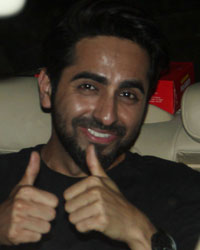 Ayushmann Khurrana at Special Screening of PIKU at Yash Raj Studios