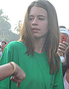 Kalki Koechlin at Standard Chartered Mumbai Marathon 2013