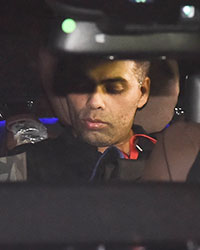 Karan Johar at Stars Pay Last Respects To Sridevi